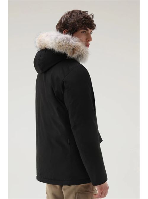 arctic detachable fur anorak WOOLRICH | CFWOOU0484MRUT0001.BLK